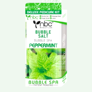 NBC BUBBLE SPA PEDICURE KIT 4 STEP - PEPPERMINT
