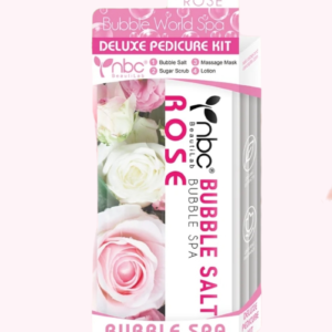 NBC BUBBLE SPA PEDICURE KIT 4 STEP - ROSE