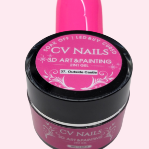 CV NAILS 3D ART & PAINTING GEL #37 - OUTSIDE CASTLE