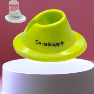 SOFT RUBBER NAIL POLISH BOTTLE HOLDER - GREEN
