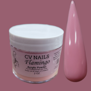 ACRYLIC POWDER - FLAMINGO 2 OZ