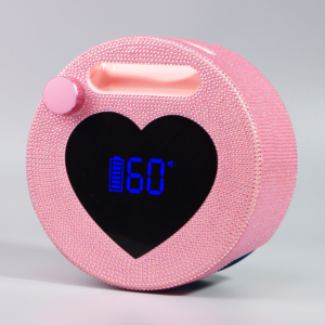 CORDLESS UV/LED HEART NAIL LAMP 54 W RECHARGEABLE - NLS14 - DIAMOND PINK